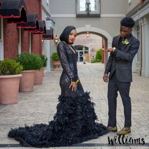 Black prom dress